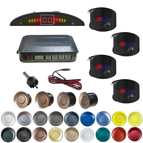 Parking Sensor Kit Backup Sensor Kit Reverse Sensor for Pickup & Extended Vehicles