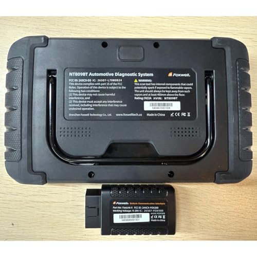2026 FOXWELL Scanner NT809BT OBD2 Scanner Diagnostic Tool with 30+Resets