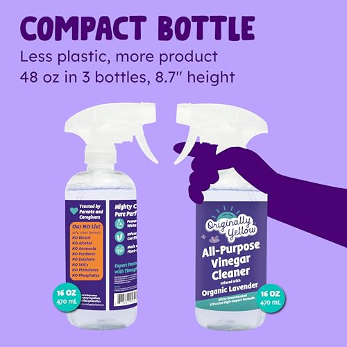 Lavender distilled white vinegar for cleaning purpose Spray (48 Fl Oz)
