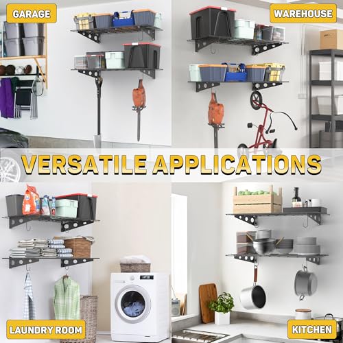 Garage Wall Shelves (2 Count)