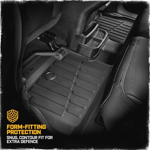 JustFit™ 3D Floor Mats for Jeep Wrangler JL 2018