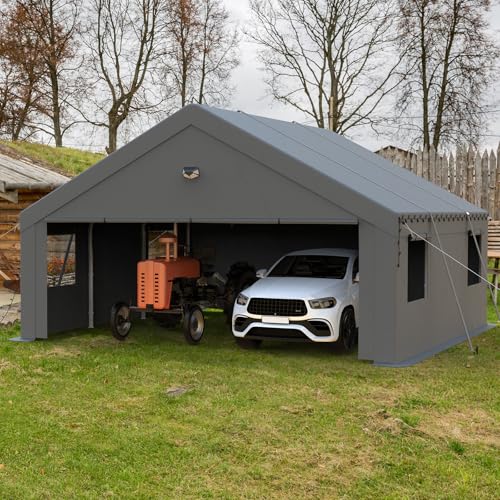 20x20 Heavy Duty Carport Canopy