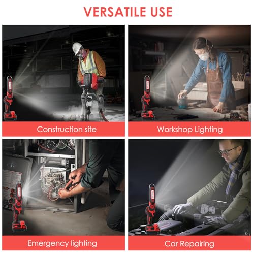 LED Work Light for Milwaukee M18 18V Battery