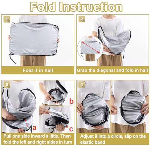 Windshield Sun Shade for 2023 2024 2025 2026 Honda Accord