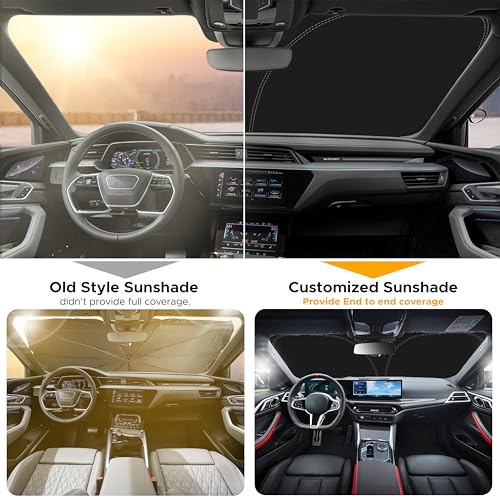 Windshield Sunshade Compatible for Aston Martin DB9 2005