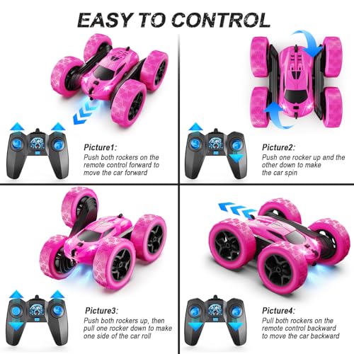 RC Cars Rose Remote Control Car for Girls