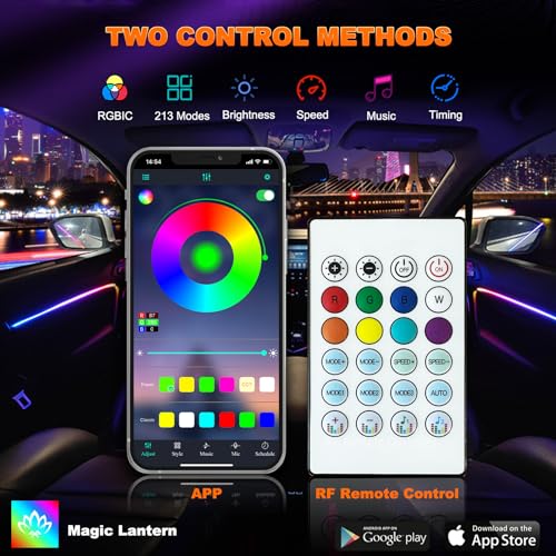 Interior Car LED Strip Lights
