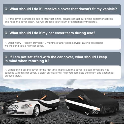 10 Layers Sedan Car Cover Custom Fit for Buick Lucerne