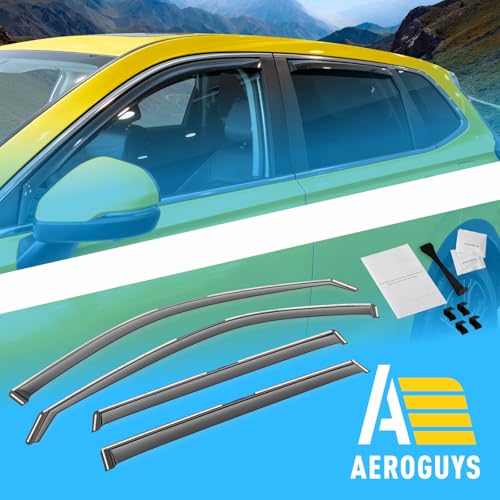 Extra Durable Window Deflectors in (4 Count)
