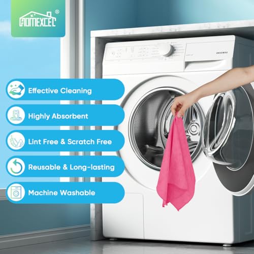 24PK Microfiber Cleaning Cloth (24 Count)