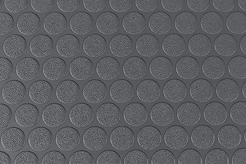 Performance Vinyl Garage Runner Small Coin Pattern