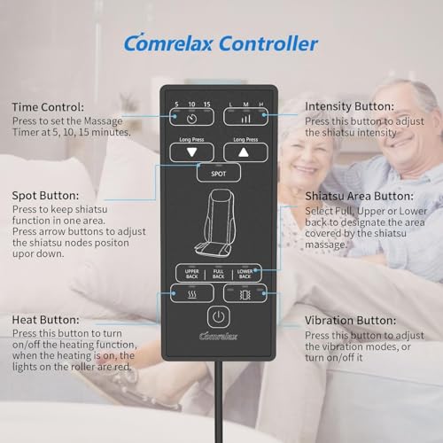Shiatsu Back Massager with Heat