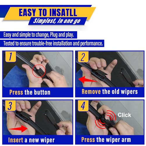 3 Wipers Fits BMW X2 2018