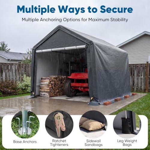 10x10FT Large Storage Shed Multi