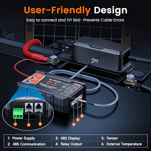 BM1000 Bluetooth Battery Monitor with 400A Smart Shunt