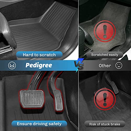 Floor Mats Compatible with Tesla Model 3