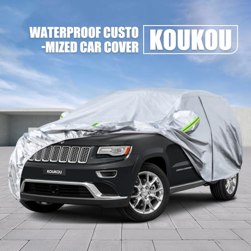 SUV Car Cover Custom Fit Jeep Cherokee from 2013 to 2025