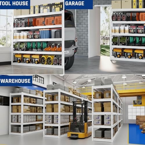 65" W Garage Shelving Heavy Duty