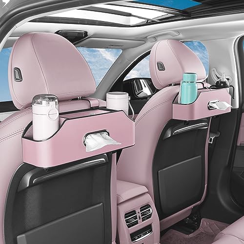 Car Back Seat Organizer with 2 Cup Holders (22.9281 Ounce)