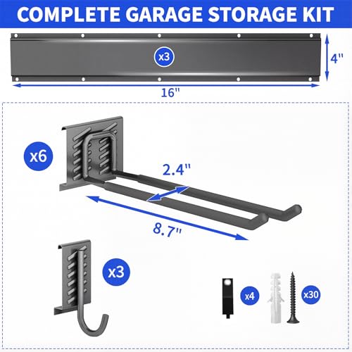 Garage Tool Organizer Wall Mount