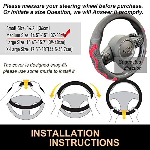 Comfy Grip Steering Wheel Cover Universal 14.5