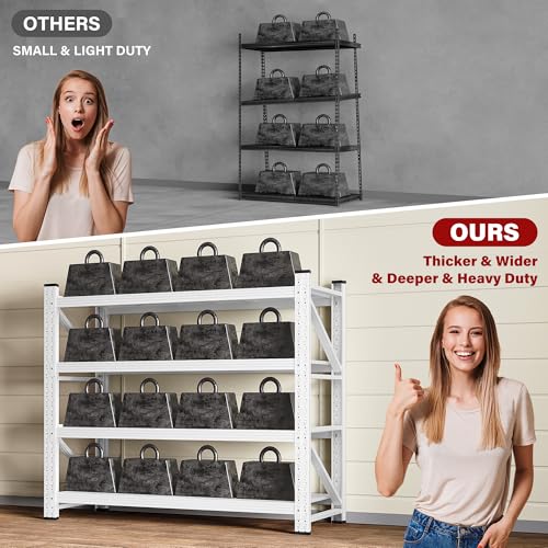 48" Wide Heavy Duty Garage Shelving Units