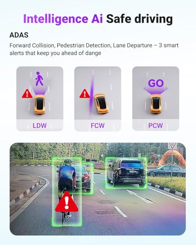 S1 Pro Max 4K Dash Cam Front