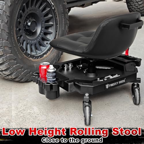 Rolling Stool with Wheels