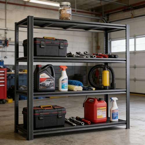 54" H Garage Shelving Heavy Duty Rack