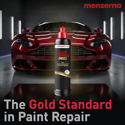 Cut Force Pro Car Polish 8 oz I Premium Polish with Heavy Cut and high Gloss Finish I Buffing & Polishing Compound for Car Maintenance I for Scratches & Sanding Marks I Car Body Repair (8 Ounce)
