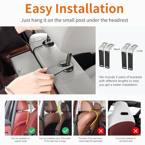 Car Seat Back Cup Holder