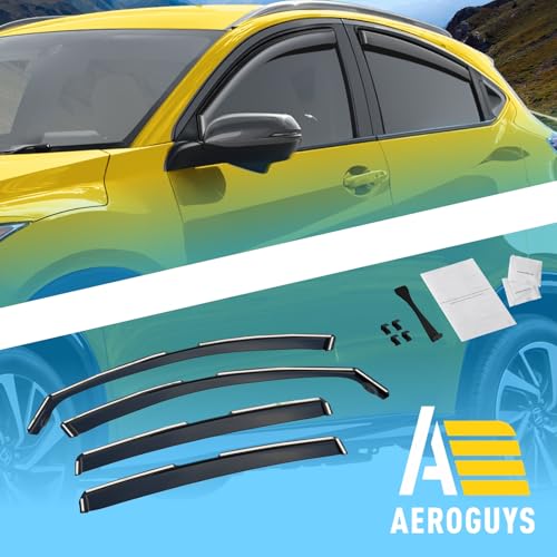 Extra Durable Window Deflectors in (4 Count)