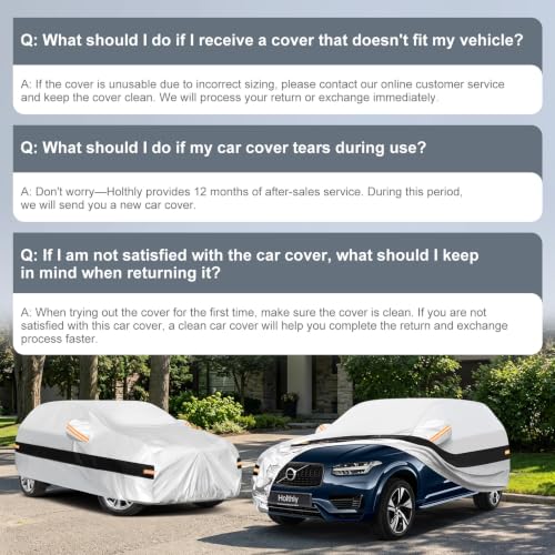 10 Layers SUV Car Cover Custom Fit for Volvo XC90