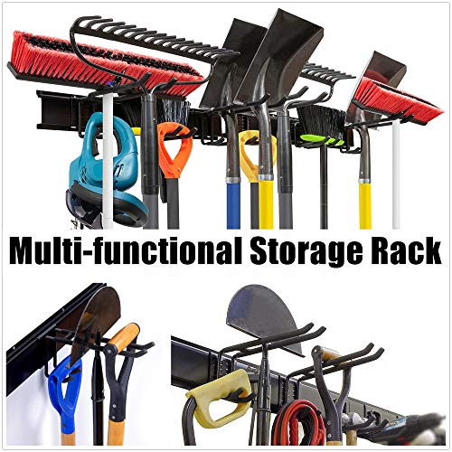Garage Storage Organization System Ski Wall Rack Up to 10 Pairs