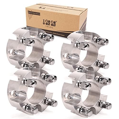 2 Inch Golf Cart Wheel Spacers Kit with Lug Nuts
