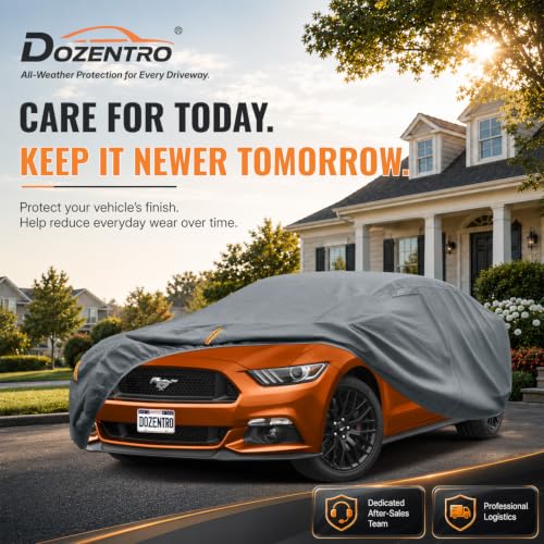 Waterproof Heavy Duty Car Cover Custom Fit Mustang 1999