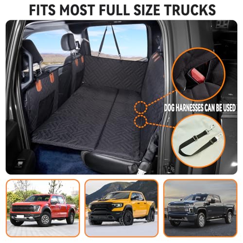 Hard Bottom Dog Car Seat Cover for Full
