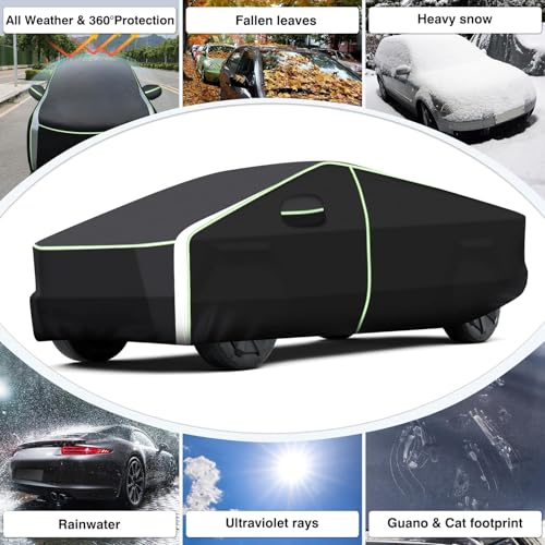Upgrade 420D Car Cover for Tesla Cybertruck 2024 2025 2026