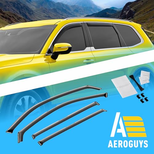 Extra Durable Window Deflectors in (4 Count)