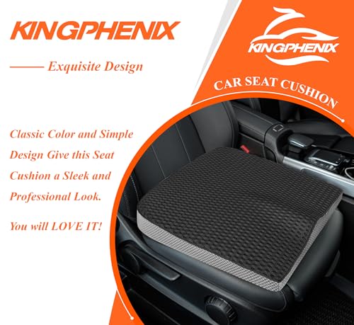 Memory Foam Car Seat Cushion for Driving Comfort and Office Use