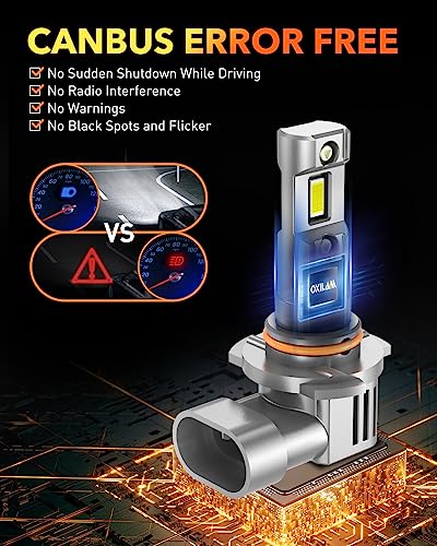 Upgraded 9005 9006 Bulbs Combo (4 Count)