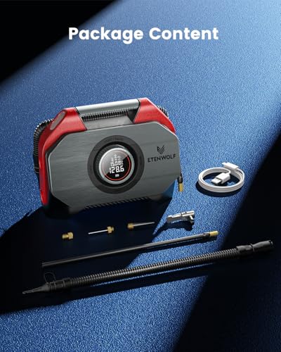 S6SE Tire Inflator Portable Air Compressor