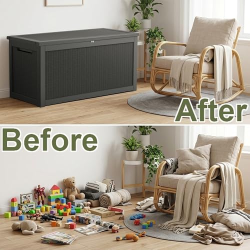 325 Gallon Outdoor Storage Box Waterproof