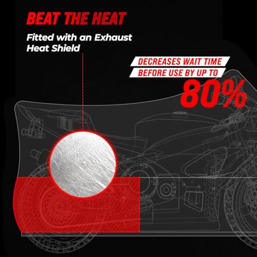 Waterproof Outdoor Motorcycle Cover for Adventure Bikes