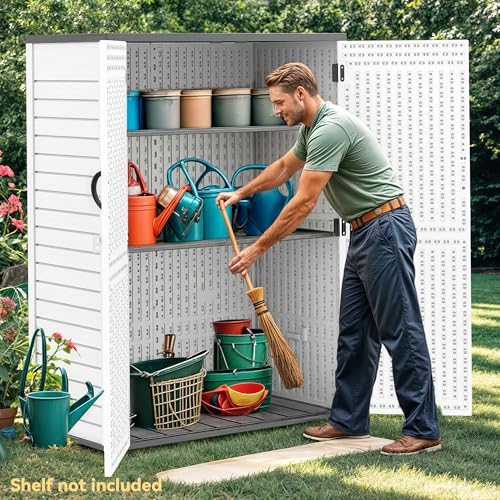 59 Cu. Ft. Vertical Storage Shed