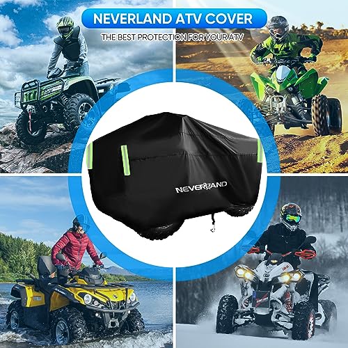 ATV Cover Waterproof Heavy Duty Quad Cover 4 Wheeler Cover XL