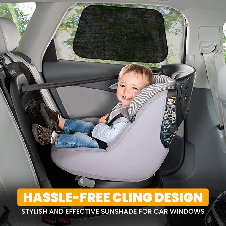 Car Side Window Shades for Baby (4 Count)