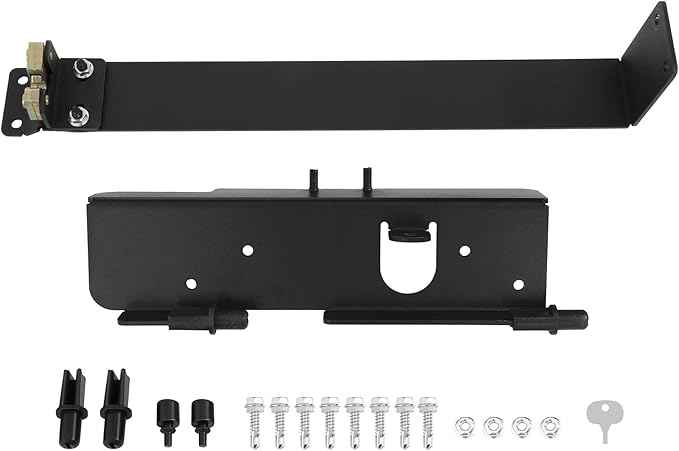 SCITOO Truck Bed Tool Box for Ford F-250 F-350 Super Duty 1999-2016 Right Passenger Side,Multi-Compartment Dividers Organized Storage,Heavy Duty & No-Drill Installation