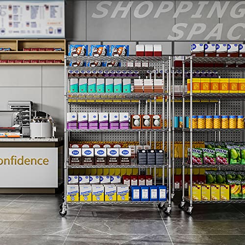 5 Tier NSF Metal Shelf Wire Shelving Unit