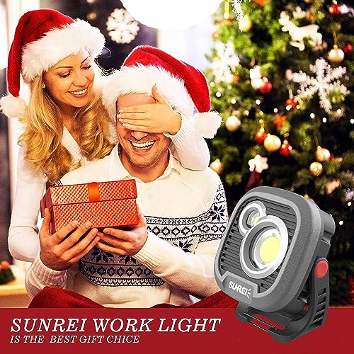 LED Rechargeable Magnetic Work Light SUNREI Mechanic Light